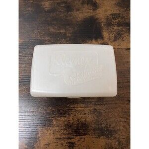 Kleenex Splash'n Go Moist Wipes Refillable Tub Hard Shell Container RARE - EMPTY
